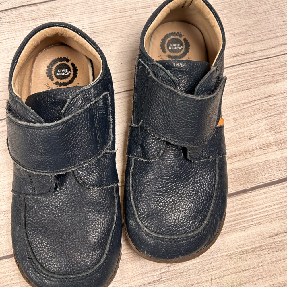 Navy Kids Shoes - Picture 2 of 5